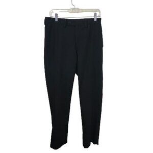 Louis Raphael Black Straight Leg Dress Pants Size 30x30